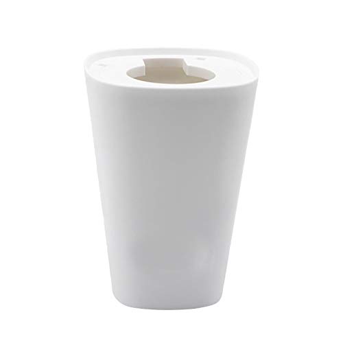 IUNSER Hängendes Pflanzen auf den gestellter Topf aus recyceltem Down Sky-Pflanztopf für den Innenbereich Sky Upside Patio Rasen und Garten Wasserspeicher Für Pflanzen Ton (White, One Size) von IUNSER