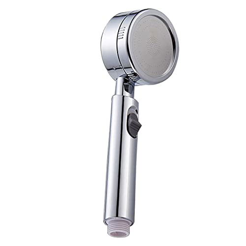 IUNSER Hochdruck-Handbrause Duschkopf Set Halterung für Wasserversorgung mit niedrigem Durchfluss Handbrause Spray Even Mischbatterie Dusche (Silver, One Size) von IUNSER