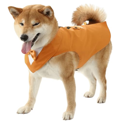 IUOUTG Hund Smoking Anzug Für Hochzeiten & Party, Sanfte Hunde Bräutigam Anzug Mit Abnehmbarer Bowtie Formellen Kragen Haustier Geburtstag Outfit Für Dress Up IUOUTG Hund Smoking Anzug Für Hochzeiten & Party, Sanfte Hunde Bräutigam Anzug Mit Abnehmbarer Bowtie Formellen Kragen Haustier Geburtstag Outfit Für Dress Up von IUOUTG