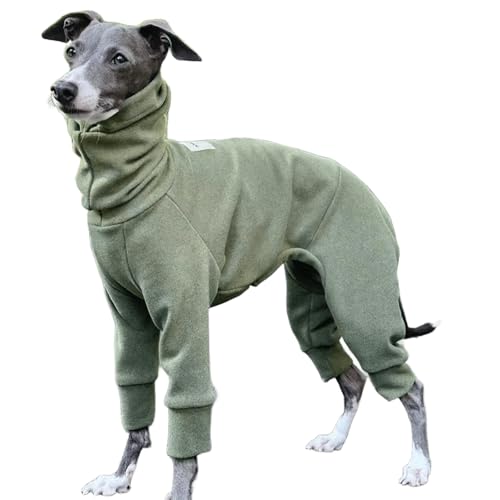 IUOUTG Italienische Greyhound Kleidung Für Mittlere Hunde Schildkröte Hals Dehnbarer Hund Onesie Weiche Baumwolle Warme Haustier Pyjamas Outfits Für Whippet Jumpsuit IUOUTG Italienische Greyhound Kleidung Für Mittlere Hunde Schildkröte Hals Dehnbarer Hund Onesie Weiche Baumwolle Warme Haustier Pyjamas Outfits Für Whippet Jumpsuit von IUOUTG