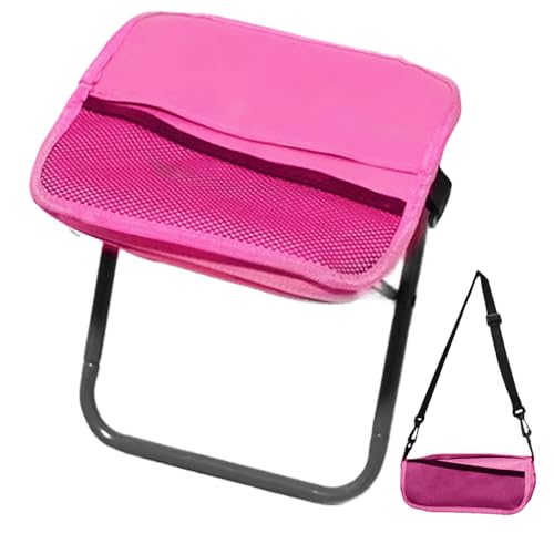 IUOUTG Klappbarer Rucksack Hocker, Bergsteigen Und Wandern Tragbarer Hocker, Mini Outdoor Camping Stuhl Mit Tragetasche Für Outdoor Picknick von IUOUTG