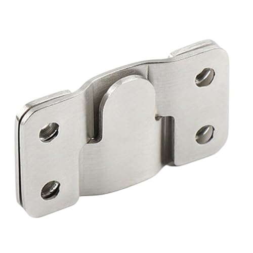 1 Set Edelstahl Interlock Hängende Schnalle Unterputz Halterung Möbel Stecker Wand Bild Rahmen Aufhänger Display Haken für Bilder(L) von IUVYTA