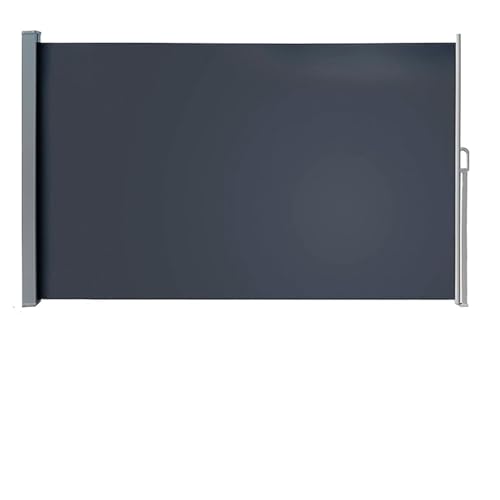 IUVYTA 138 "x 71" einziehbare Seitenmarkise wasserdichter Faltbarer Sichtschutz Raumteiler Roll-Up-Balkon für Garten Terrasse von IUVYTA