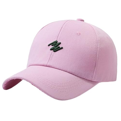 IUVYTA 3D-gestickte, Schlichte Baseballkappe for Männer und Frauen mit Verstellbarer Schnalle, geeignet for lässige Outdoor-Baseballmützen für Damen(Pink) von IUVYTA