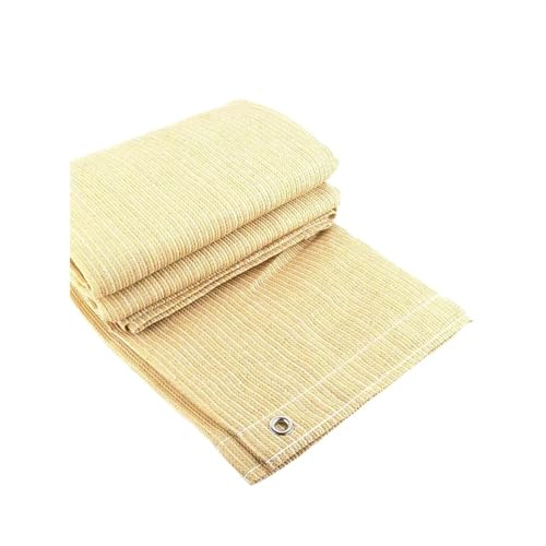 IUVYTA 4x1M Garten Pergolen Schattierung Net Pool Markise Balkon Privatsphäre Screen Zaun Abdeckung Pavillon Sonne Baldachin für Garten Terrasse(Beige-1PCS,1x4meter) von IUVYTA