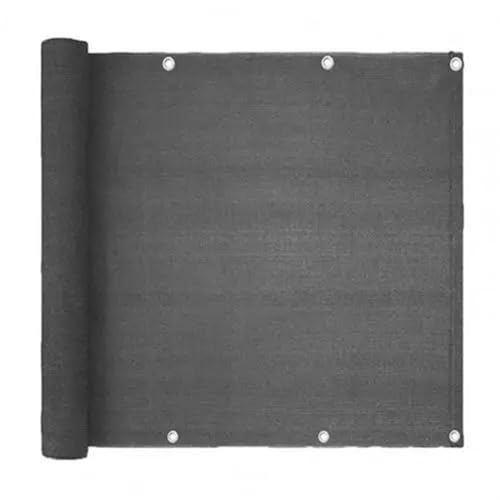 IUVYTA Balkon Sichtschutz Netze DIY Professionelle Sonnenschirm Zaun Net Shelter Mesh for Outdoor Garten für Garten Terrasse(Gray) von IUVYTA