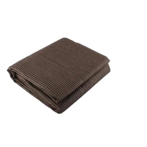 IUVYTA Breite 0,9 m Balkon Sichtschutznetz Zaun Abschirmung Windschutz Wohnung Balkon Terrasse Unterstand Sichtschutznetz für Garten Terrasse(Brown,0.9x3.6meter) von IUVYTA