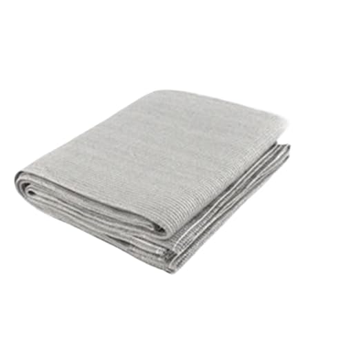 IUVYTA Breite 0,9 m Balkon Sichtschutznetz Zaun Abschirmung Windschutz Wohnung Balkon Terrasse Unterstand Sichtschutznetz für Garten Terrasse(Grey,0.9x3meter) von IUVYTA