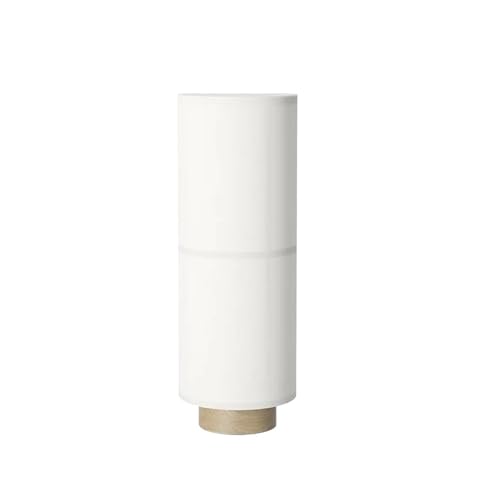 IUVYTA Designer Pendelleuchte Vintage Stoff Lampenschirm Hängelampe Esszimmer Minimalistischer zylindrischer Kronleuchter Stoff Lampenschirm für Kronleuchter(Table Lamp,Cold Light) von IUVYTA