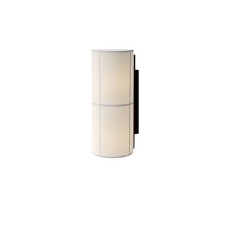 IUVYTA Designer Pendelleuchte Vintage Stoff Lampenschirm Hängelampe Esszimmer Minimalistischer zylindrischer Kronleuchter Stoff Lampenschirm für Kronleuchter(Wall Lamp,Neutral Light) von IUVYTA