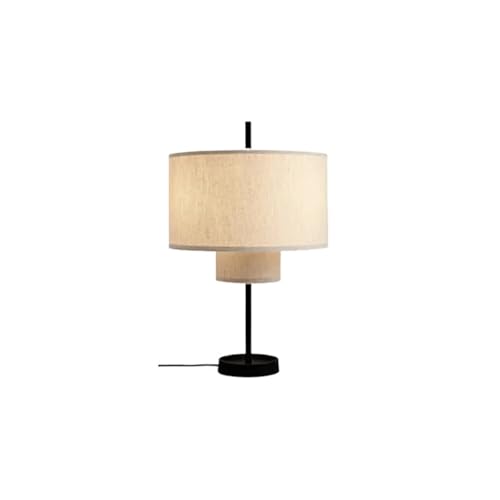 IUVYTA Moderne Marge Pendelleuchte Stoff Pendelleuchte for Wohnzimmer Schlafzimmer Restaurant Loft Dekor Beige Stoff Hängelampe Stoff Lampenschirm für Kronleuchter(Color 4,Warm Light) von IUVYTA