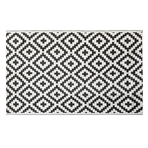 IUVYTA Outdoor-Camping-Matte Terrasse Garten Strand Picknick Teppich geometrische Falte doppelseitige Matte Teppich Wohnzimmer Dekoration Home Teppich für Patio von IUVYTA
