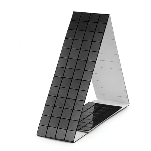 IUVYTA Selbstklebende echte Handwerk Mini quadratische Spiegel Mosaik Fliesen Aufkleber for Badezimmer DIY handgemachte Handwerk Home Dekoration Machen für Badezimmer(06-4x60cm 10x10mm) von IUVYTA