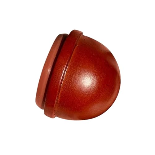 Runder Holz-Türstopper, selbstklebend, Anti-Kollisions-Tür-Heckstopper, Hauswand, Boden, Möbelschutz, geräuschloser Block, Dekoration für Boden (5) von IUVYTA