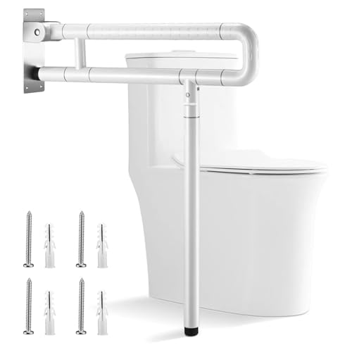 Sicherheitshaltegriffe aus Edelstahl for Badezimmer, Duschgriff, Toilettengriff, Handgriff, Stützschiene, Patientenhilfe, Badewannen für Toiletten(A) von IUVYTA
