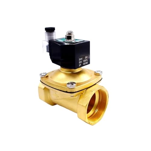 1 STÜCKE Messing Elektrisches Regelventil 24VAC DN50 2 zoll Gas Magnetventil 220 v ac(120v Ac) von IVEKYKIBC