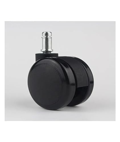 5er-Pack 2,5-Zoll-Drehstuhl M10/M11-Rad Universal-Chef-Bürorolle Computerzubehör Stumm(Screw-black) von IVEKYKIBC