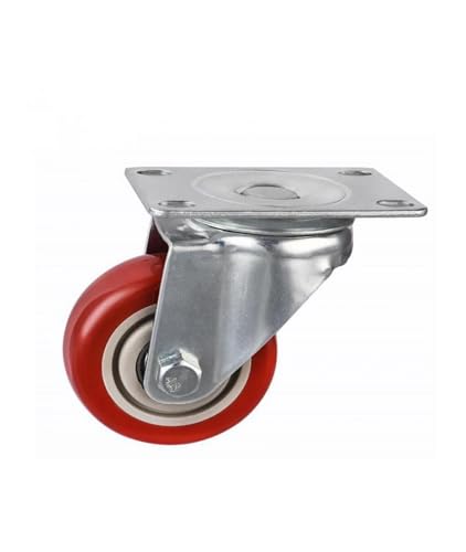IVEKYKIBC 1 Stück 3 Zoll Rollen mittlerer Größe kastanienbraun Doppellager PVC Rad flach Lenkung Schrank IVEKYKIBC 1 Stück 3 Zoll Rollen mittlerer Größe kastanienbraun Doppellager PVC Rad flach Lenkung Schrank von IVEKYKIBC
