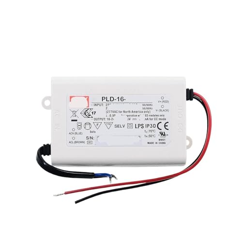 IVEKYKIBC LED-Beleuchtungsnetzteil PLD-16-700B 16 W 700 mA Kunststoffgehäuse PFC-Konstantstromnetzteil(PLD-16-700B 700mA) von IVEKYKIBC
