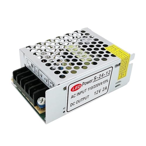 IVEKYKIBC Schaltnetzteil 12V 2A 24W 25W Lichtleiste mit LED-Modul Überwachungslichtbox Netzteil Transformator IVEKYKIBC Schaltnetzteil 12V 2A 24W 25W Lichtleiste mit LED-Modul Überwachungslichtbox Netzteil Transformator von IVEKYKIBC