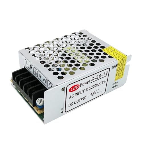 IVEKYKIBC Schaltnetzteil 12V 3A 38W 40W Überwachungslampe mit Lichtstreifenbox-Modul Netzteiltransformator DC-Laufwerk IVEKYKIBC Schaltnetzteil 12V 3A 38W 40W Überwachungslampe mit Lichtstreifenbox-Modul Netzteiltransformator DC-Laufwerk von IVEKYKIBC