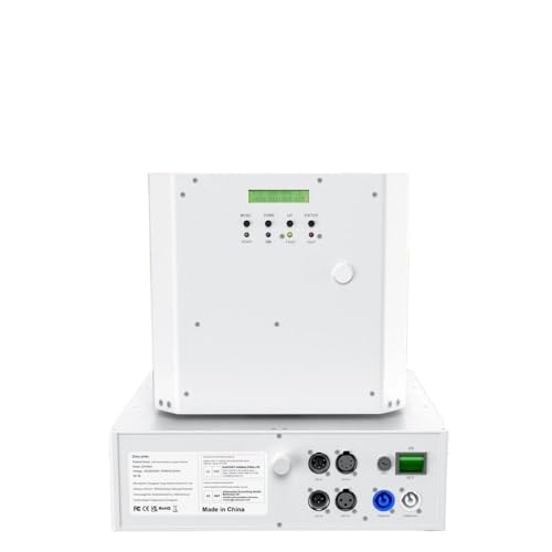 IVLAZLRG 1300W Digital cold‑effect Machine für Hochzeitsbühneneffekte und Musikshows in Weiß(1PC) von IVLAZLRG