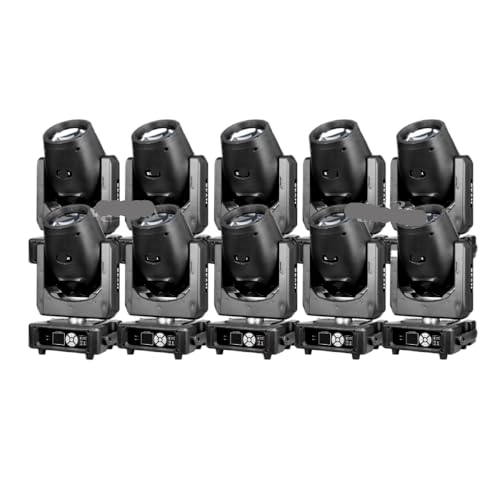 IVLAZLRG Beam Sharpy 230W 7r bewegliche Kopflichtbühne Disco Strahl Waschfleck kompatibel 8 und 16 Prismoptionen 1 bis 10 Teile(10 PCS Light) von IVLAZLRG