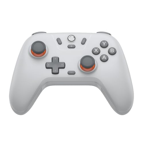 IVLAZLRG Drahtloser Bluetooth -Gamepad -Controller für Switch -Android -Geräte und PC mit Hall -Effect -Technologie(Grey) von IVLAZLRG