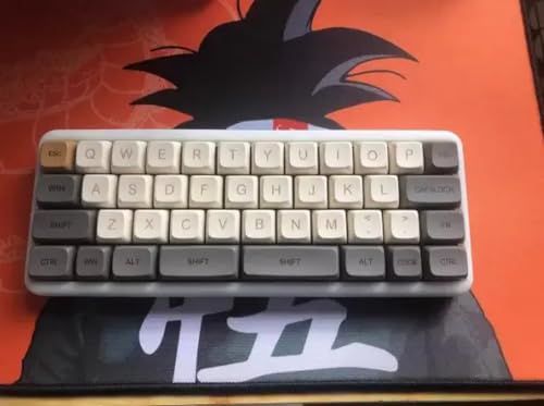 IVLAZLRG RS40 HOT Swappbares mechanisches Tastatur -DIY -Kit mit transparenter Acryl -Hülle programmierbarer RGB -LED und Plug -and -Play -PCB -Taste(Complete Keyboard D) von IVLAZLRG
