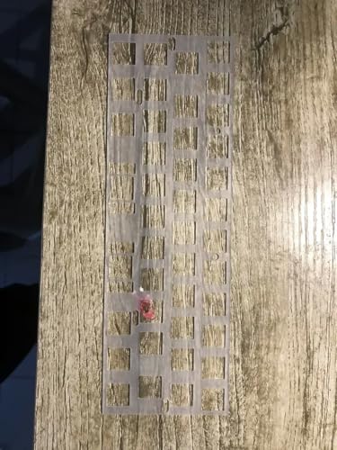 IVLAZLRG RS40 HOT Swappbares mechanisches Tastatur -DIY -Kit mit transparenter Acryl -Hülle programmierbarer RGB -LED und Plug -and -Play -PCB -Taste(PC Positioning Plate) von IVLAZLRG