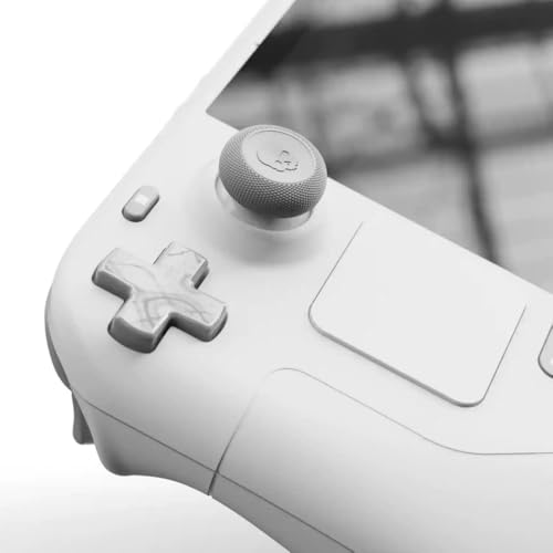 IVLAZLRG Schädel & amp; Co. Analog Stick Cover Daumengriffe für Dampfdeck OLED -Verbündete und Verbündeter x kompatible Joystick -Kappen(Gray-6pcs) von IVLAZLRG