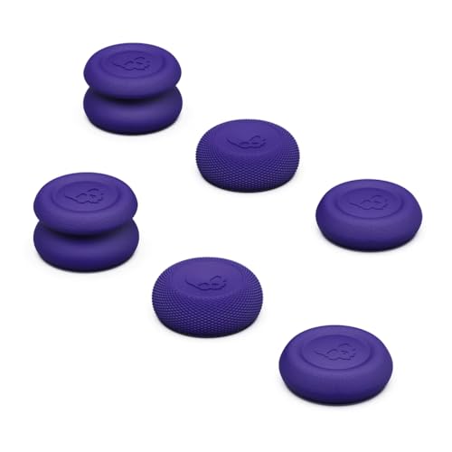 IVLAZLRG Schädel & amp; Co. Analog Stick Cover Daumengriffe für Dampfdeck OLED -Verbündete und Verbündeter x kompatible Joystick -Kappen(Purple-6pcs) von IVLAZLRG