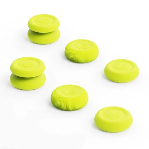 IVLAZLRG Schädel & amp; Co. Analog Stick Cover Daumengriffe für Dampfdeck OLED -Verbündete und Verbündeter x kompatible Joystick -Kappen(Yellow-6pcs) von IVLAZLRG