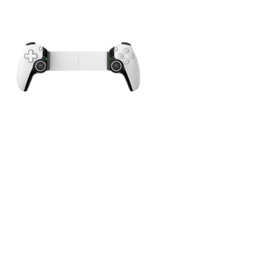 IVLAZLRG Vilcorn D9 Teleskopic Mobile Controller kompatibel mit Tablets Android -Geräten und Hall Gamepad für PS3 Switch PC mit sechs Joysticks(JD9-white-8cap) von IVLAZLRG
