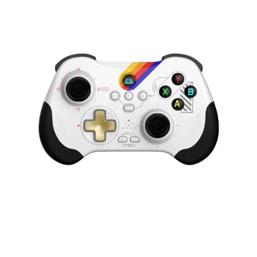 IVLAZLRG Wireless Dual Hall Joystick Gamepad für PC Steam Deck Switch OLED -kompatibler Controller Geschenk(Starfield Style) von IVLAZLRG