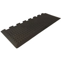 Ivol - Modul-Arbeitsplatzmatte - 30x80cm - Endstück - Puzzlesystem - Ergonomische Arbeitsplatzgestaltung für den Steharbeitsplatz in der Produktion von IVOL
