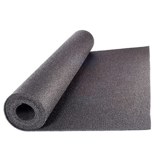 Schutzmatte *Extra Strong* – Rolle mit 12,5 m² – Dicke 4 mm – Asphaltoptik schwarz Granulat von IVOL