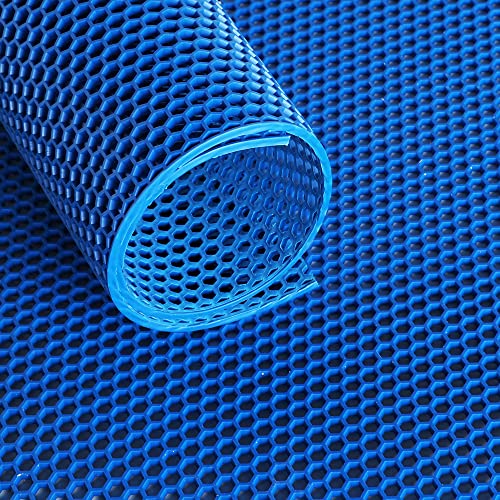 Ultra Grip Gittermatte mit Wabenstruktur - pro laufendem Meter (Blau, 120 cm) von IVOL