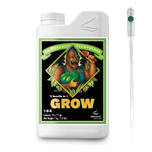 Advanced Nutrients pH Perfect Grow 1 L Erde Hydro NPK Duenger + Pipette Advanced Nutrients pH Perfect Grow 1 L Erde Hydro NPK Duenger + Pipette von IVORYS-GARDEN
