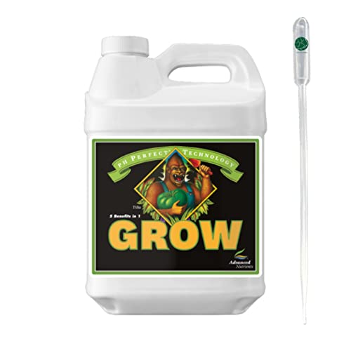Advanced Nutrients pH Perfect Grow 500 ml Erde Hydro NPK Duenger + Pipette von IVORYS-GARDEN