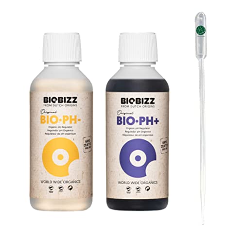 BioBizz Bio Down + Bio Up je 250 ml PH- PH+ Senker Heber Biologisch Dünger Regulierung + Pipette BioBizz Bio Down + Bio Up je 250 ml PH- PH+ Senker Heber Biologisch Dünger Regulierung + Pipette von IVORYS-GARDEN