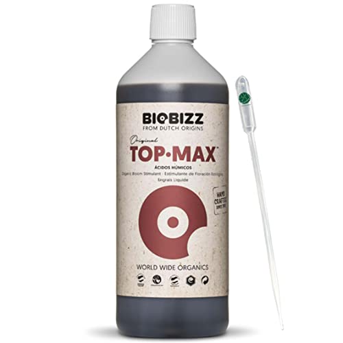 BioBizz Top Max 1 Liter + Pipette Bio Blütestimulator Dünger von IVORYS-GARDEN