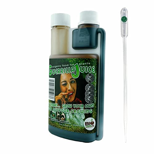 BioTabs Guerrilla Juice 500 ml NPK Bio Dünger Bloom Wachstum + Pipette BioTabs Guerrilla Juice 500 ml NPK Bio Dünger Bloom Wachstum + Pipette von IVORYS-GARDEN