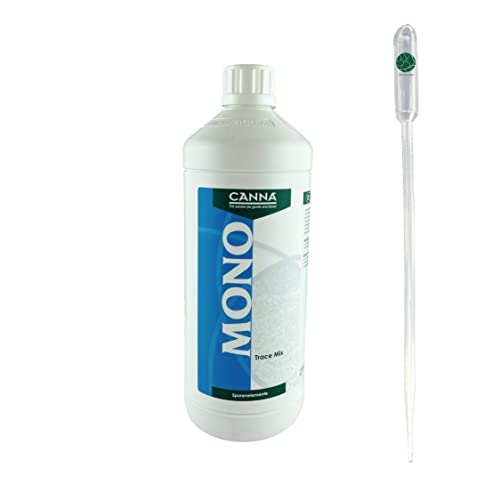 Canna Mono Trace Mix 1 L Zusatzdünger flüssig Magnesium Eisen Calcium Dünger + Pipette Canna Mono Trace Mix 1 L Zusatzdünger flüssig Magnesium Eisen Calcium Dünger + Pipette von IVORYS-GARDEN
