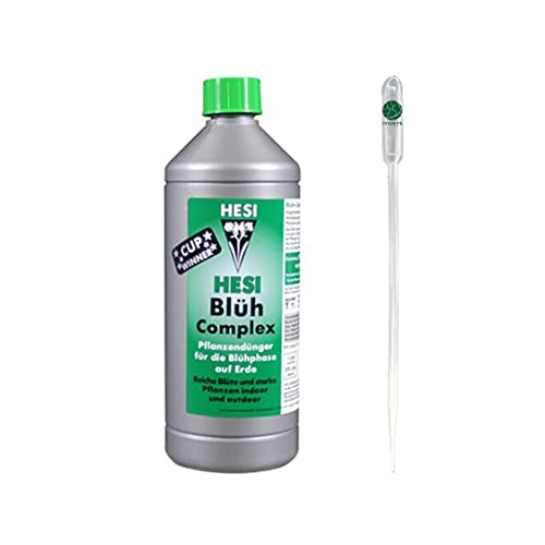 HESI Blüh-Complex mit Pipette Komplex Blumendünger 1 Liter von IVORYS-GARDEN