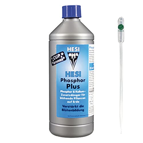 HESI Phosphor Plus Kalium Dünger mit Pipette 1 L von IVORYS-GARDEN