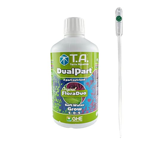 T.A. GHE DualPart FloraDuo Grow Softwater 500 ml SW Duenger Bloom Bluete Terra + Pipette T.A. GHE DualPart FloraDuo Grow Softwater 500 ml SW Duenger Bloom Bluete Terra + Pipette von IVORYS-GARDEN