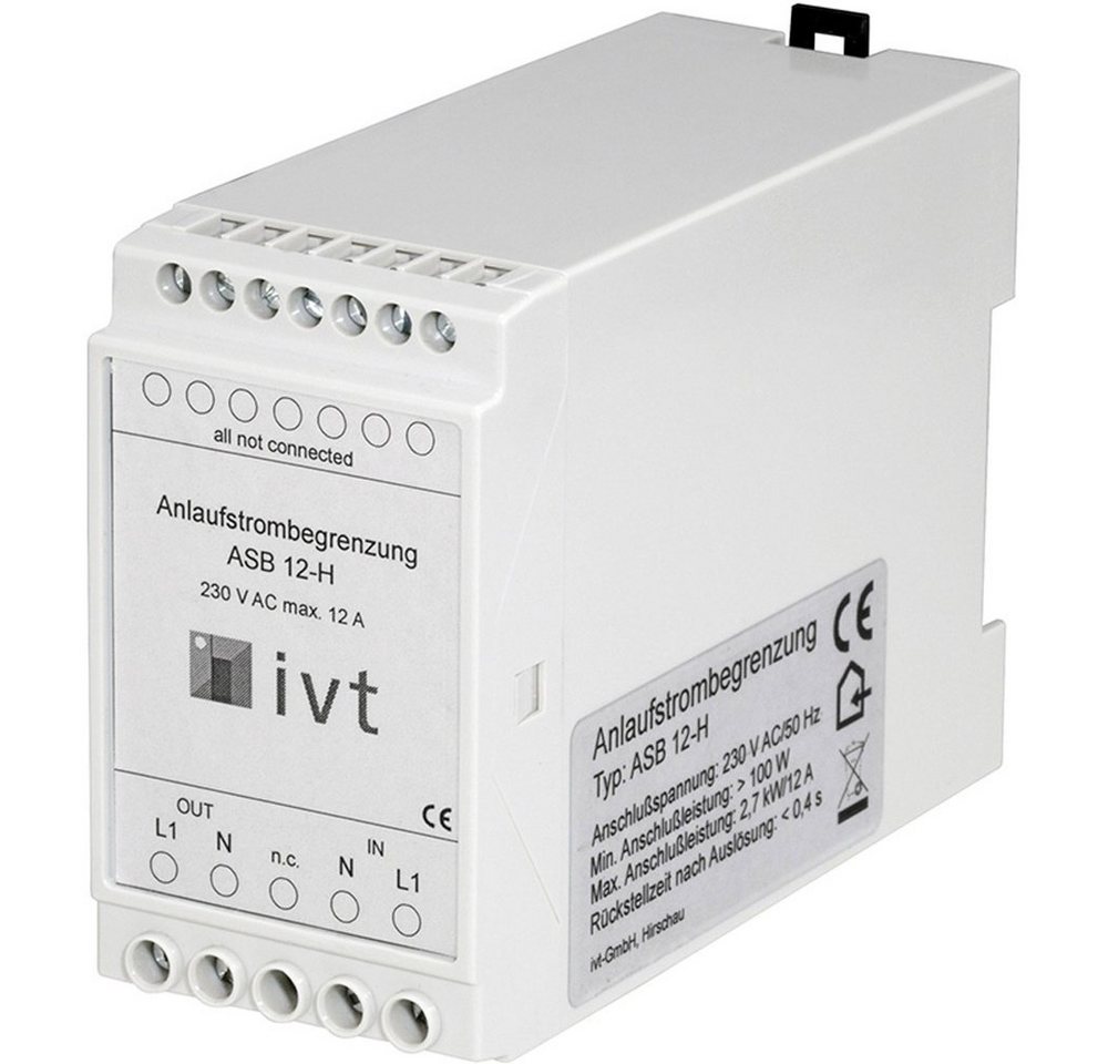 IVT Stromstoßschalter IVT 18017-H Anlaufstrombegrenzung ASB 12-H Weiß von IVT