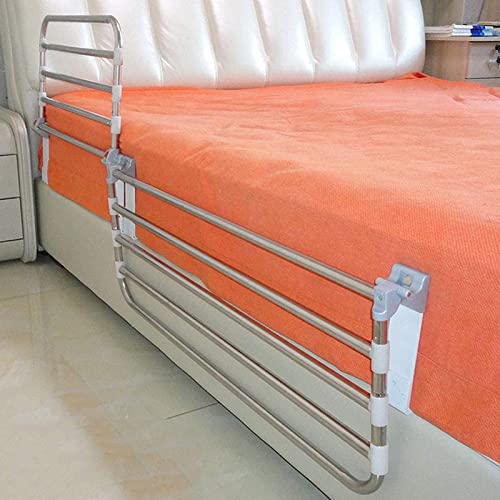 IVUDA Faltbare Bettgitter Bett Haltegriff, Edelstahl Bettgitter Rausfallschutz für Erwachsene, Bettschutzgitter Senioren, Bett Aufstehhilfe Bettgriff, Haltegriff für Bettaufrichter, Bettgeländer IVUDA Faltbare Bettgitter Bett Haltegriff, Edelstahl Bettgitter Rausfallschutz für Erwachsene, Bettschutzgitter Senioren, Bett Aufstehhilfe Bettgriff, Haltegriff für Bettaufrichter, Bettgeländer von IVUDA