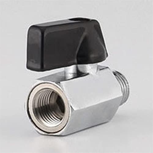 1/4 NPT Gewinde Vollanschluss Messing Kugelhahn Absperrschalter weiblich männlich 1St 1/4 NPT Gewinde Vollanschluss Messing Kugelhahn Absperrschalter weiblich männlich 1St von IWEBQSAP